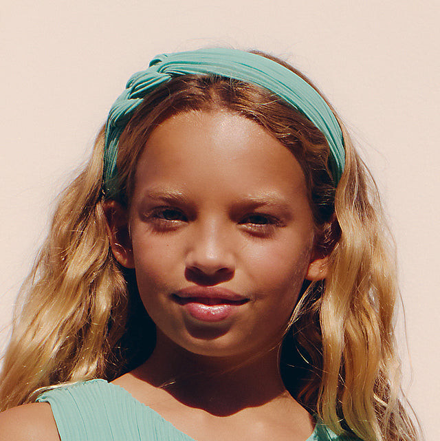 Diadema gasa plisada Aloe 5447 - La boutique de AyA Abel y Lula