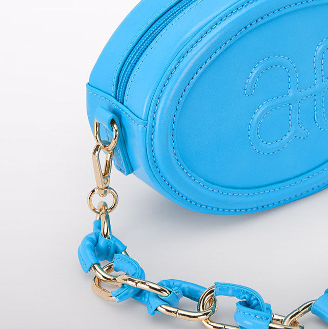 Bolso logo cadena turquesa Abel y Lula 5457 - La boutique de AyA Abel y Lula