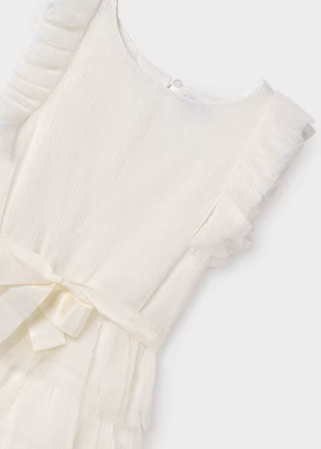 Vestido tul Crudo Mayoral 06994-006