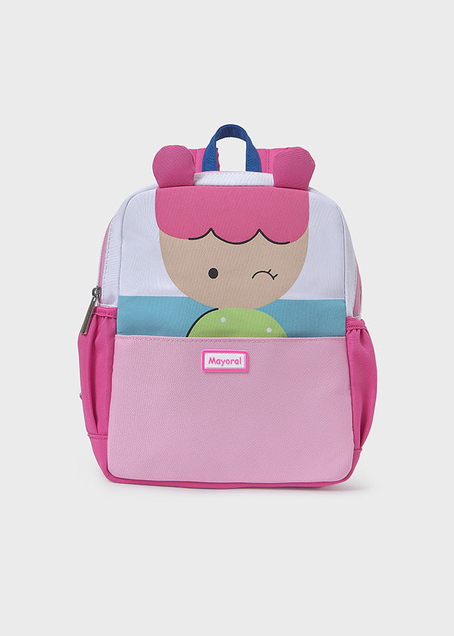 Mochila guardería muñeca rosa mayoral 9895