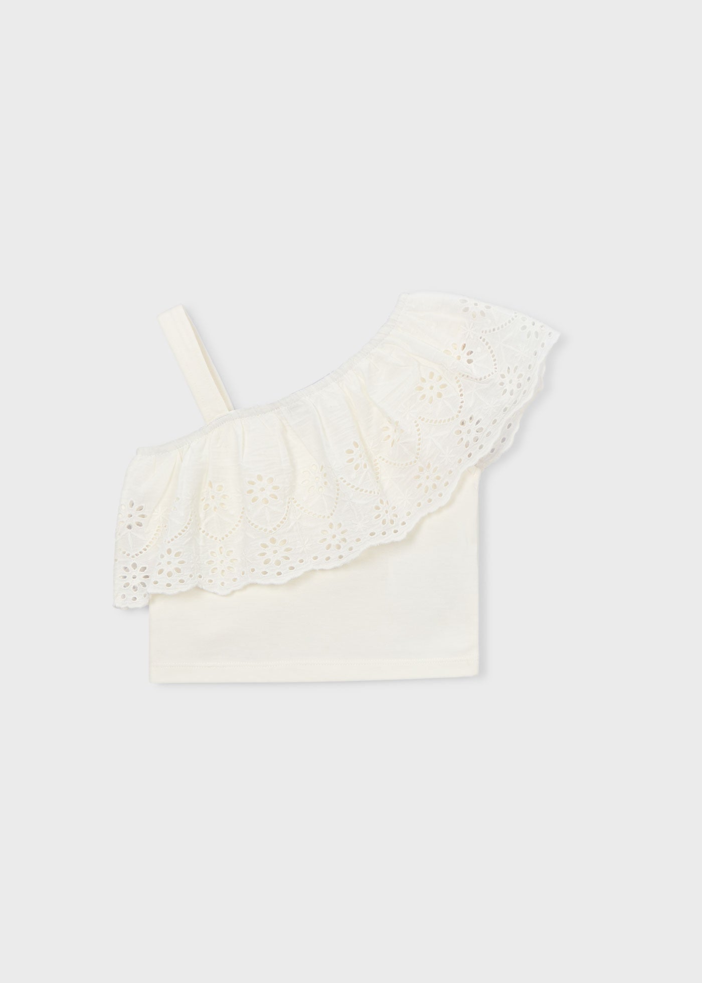 Camiseta tirantes perforado 03022-020