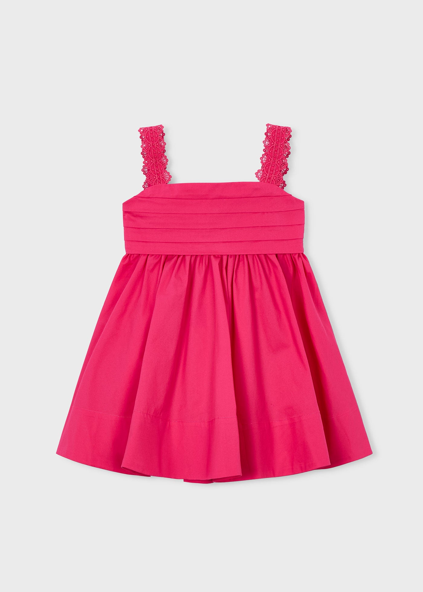 Vestido saten puntillas 03926-01 - La boutique de AyA Mayoral