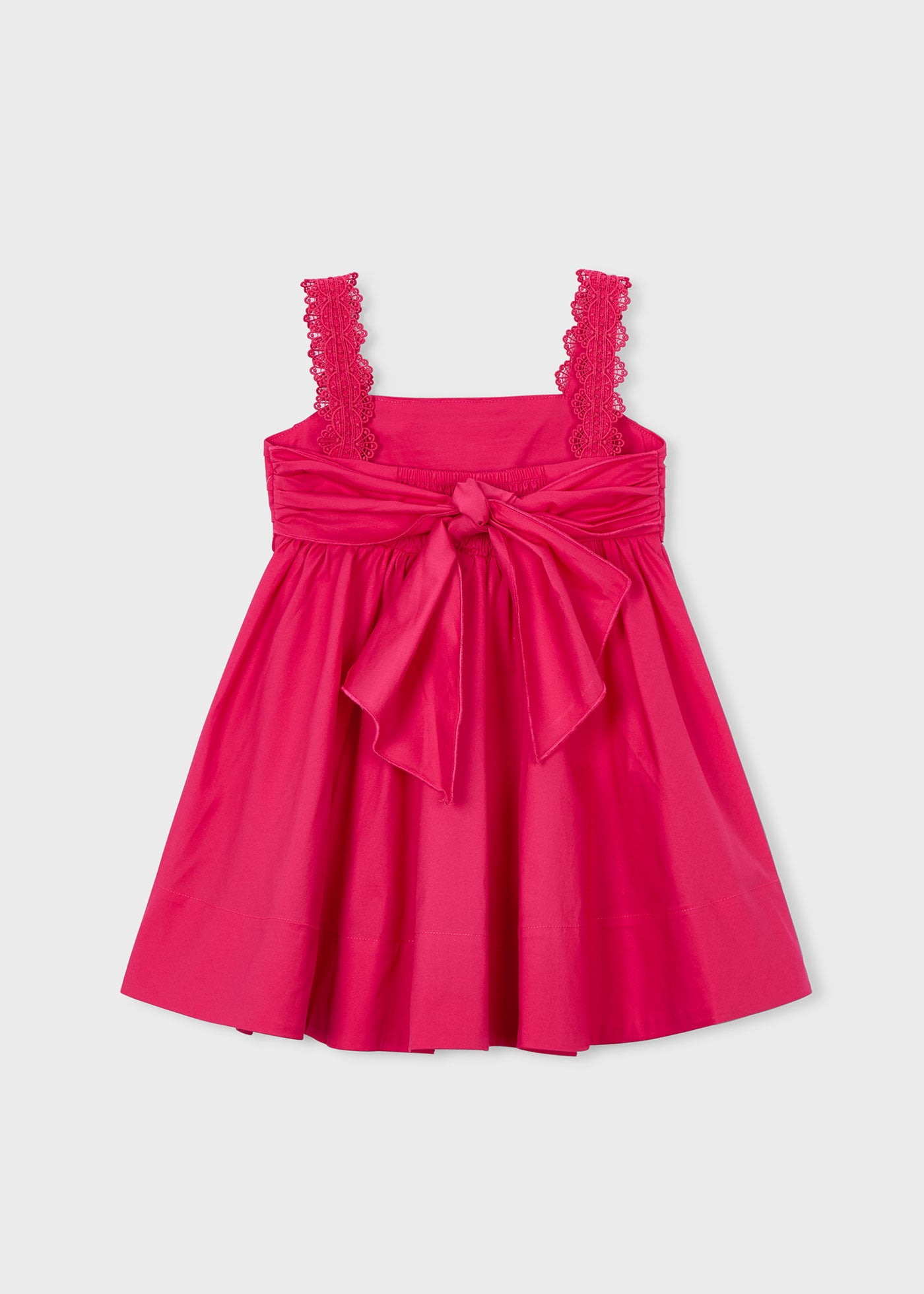 Vestido saten puntillas 03926-01 - La boutique de AyA Mayoral