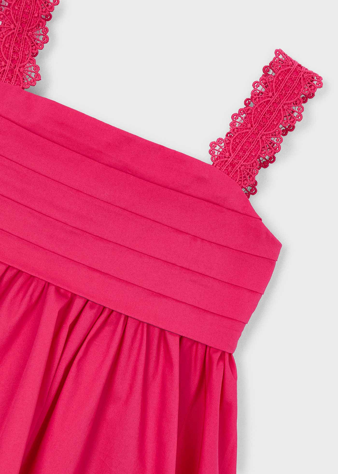 Vestido saten puntillas 03926-01 - La boutique de AyA Mayoral
