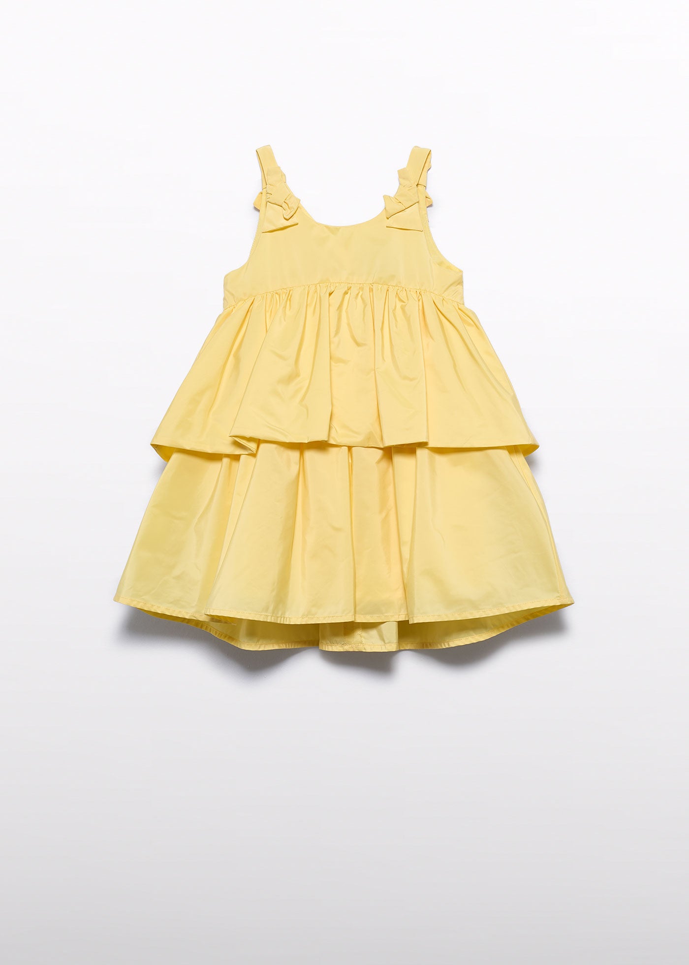 Vestido de Ceremonia Abel & Lula Amarillo Pastel 05041| Colección Primavera-Verano