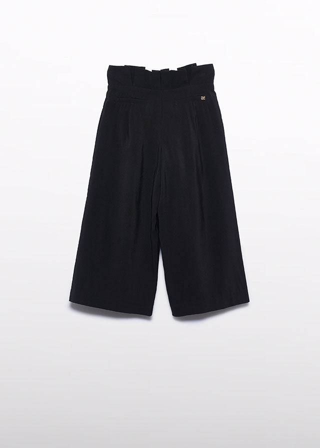 Pantalon largo modal fluido negro 05278