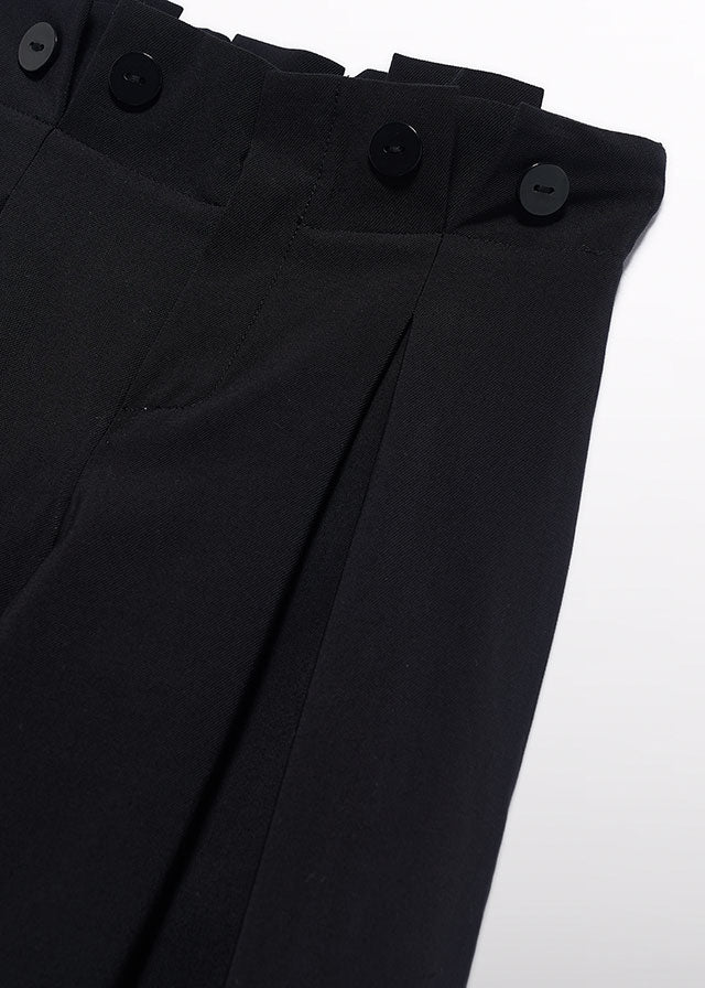 Pantalon largo modal fluido negro 05278