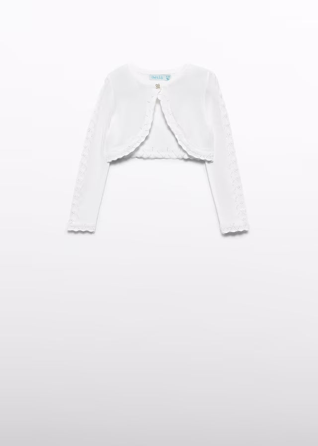 Rebeca Tricot de Ceremonia Abel & Lula para Niña 05304