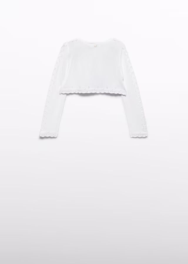 Rebeca Tricot de Ceremonia Abel & Lula para Niña 05304