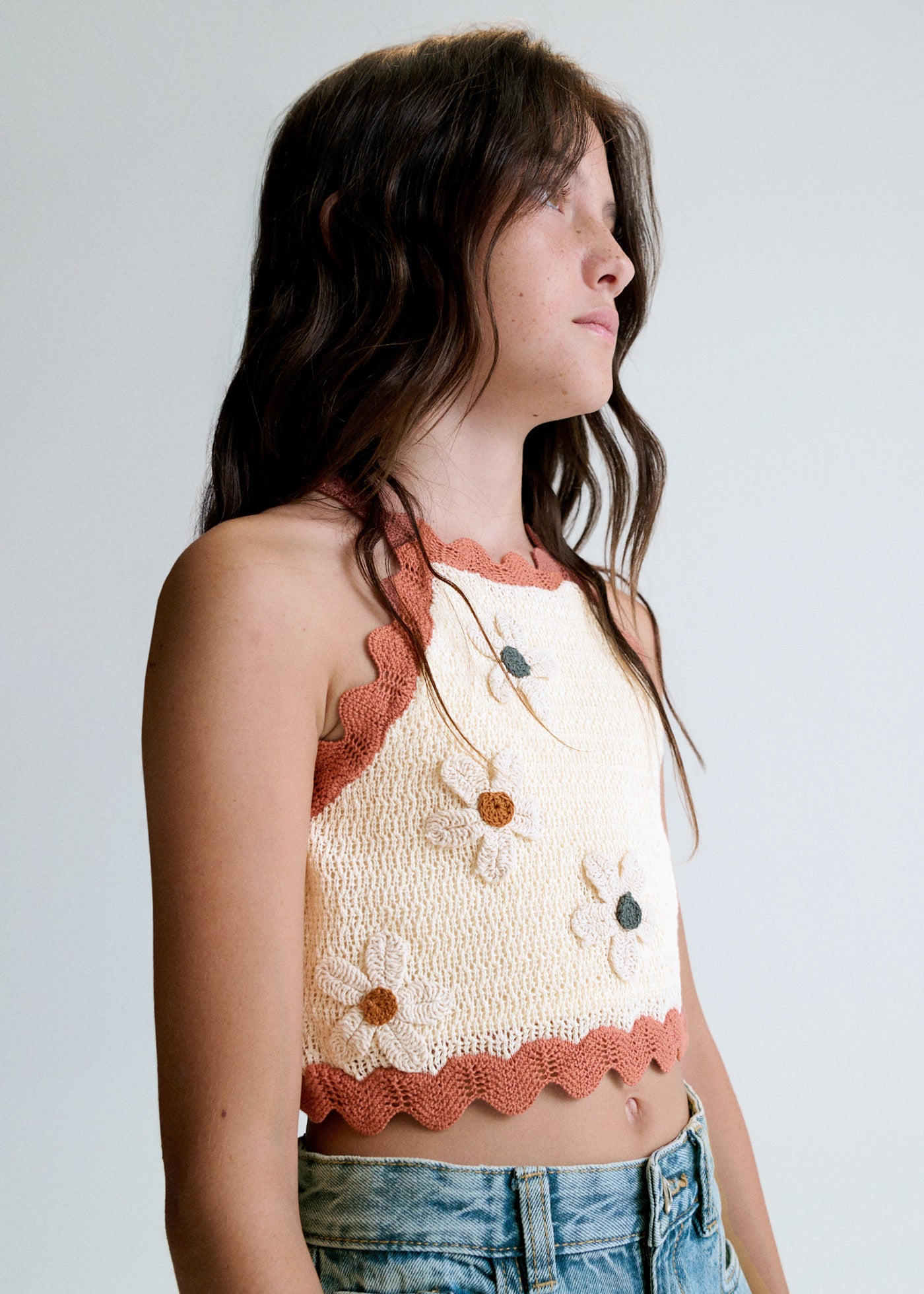 Top tricot flores 06021-034 - La boutique de AyA Mayoral