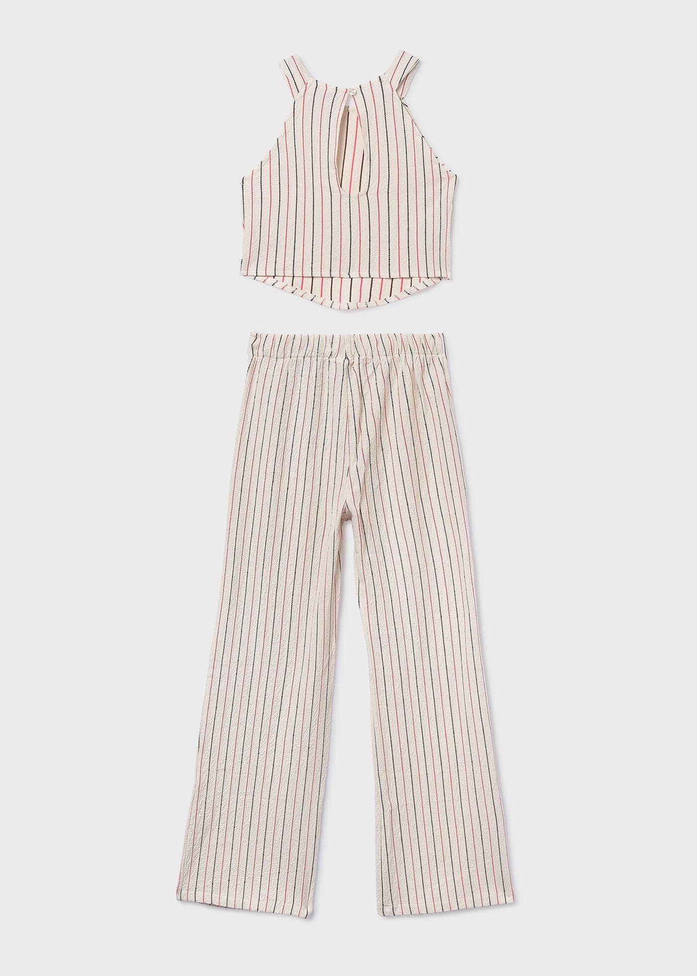 Conjunto pantalon largo rayas 06560-026