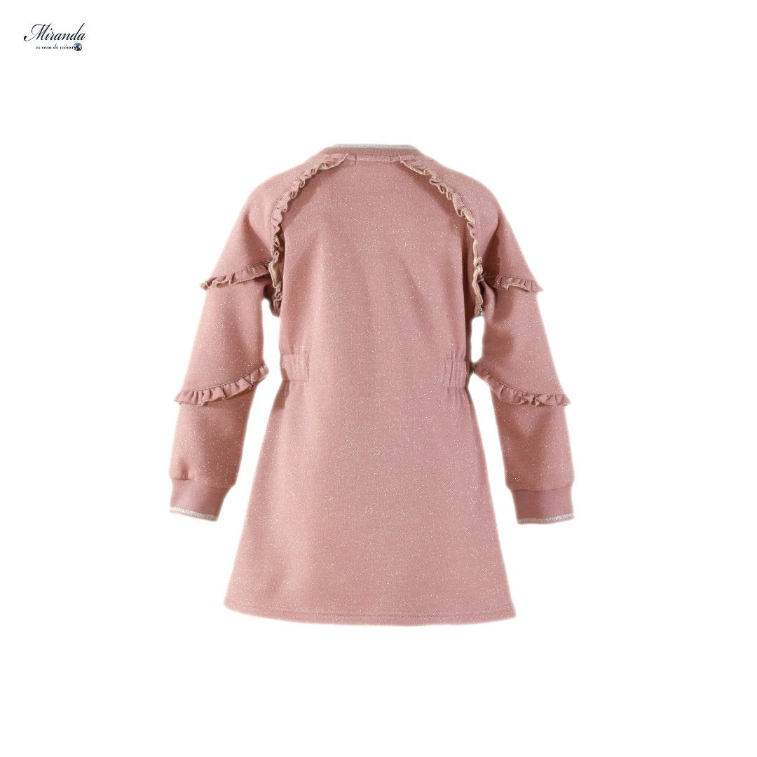 Vestido niña Rosa Palo MON CHERI Miranda 0301 - La boutique de AyA