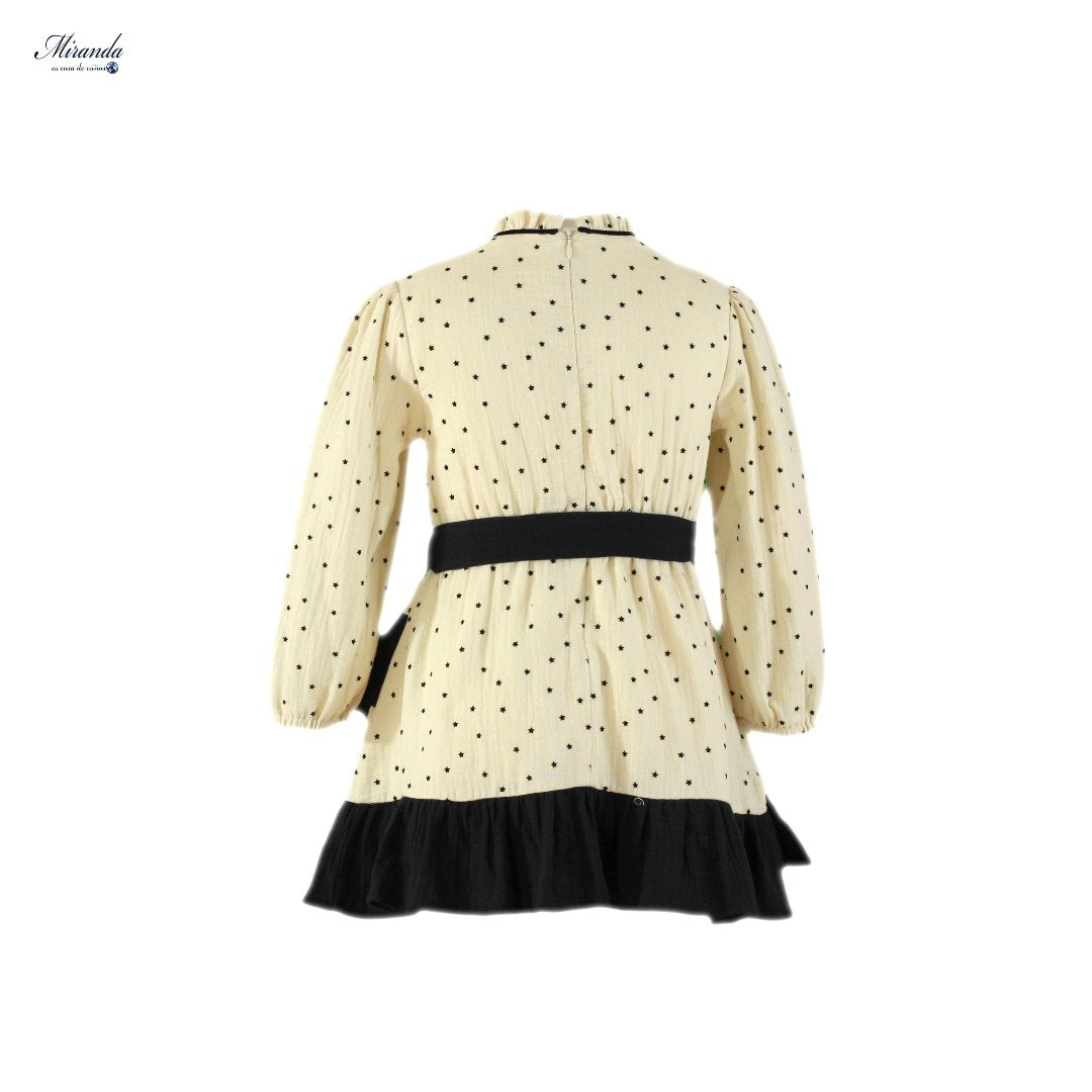 Vestido Niña Negro de Miranda 0305 - La boutique de AyA