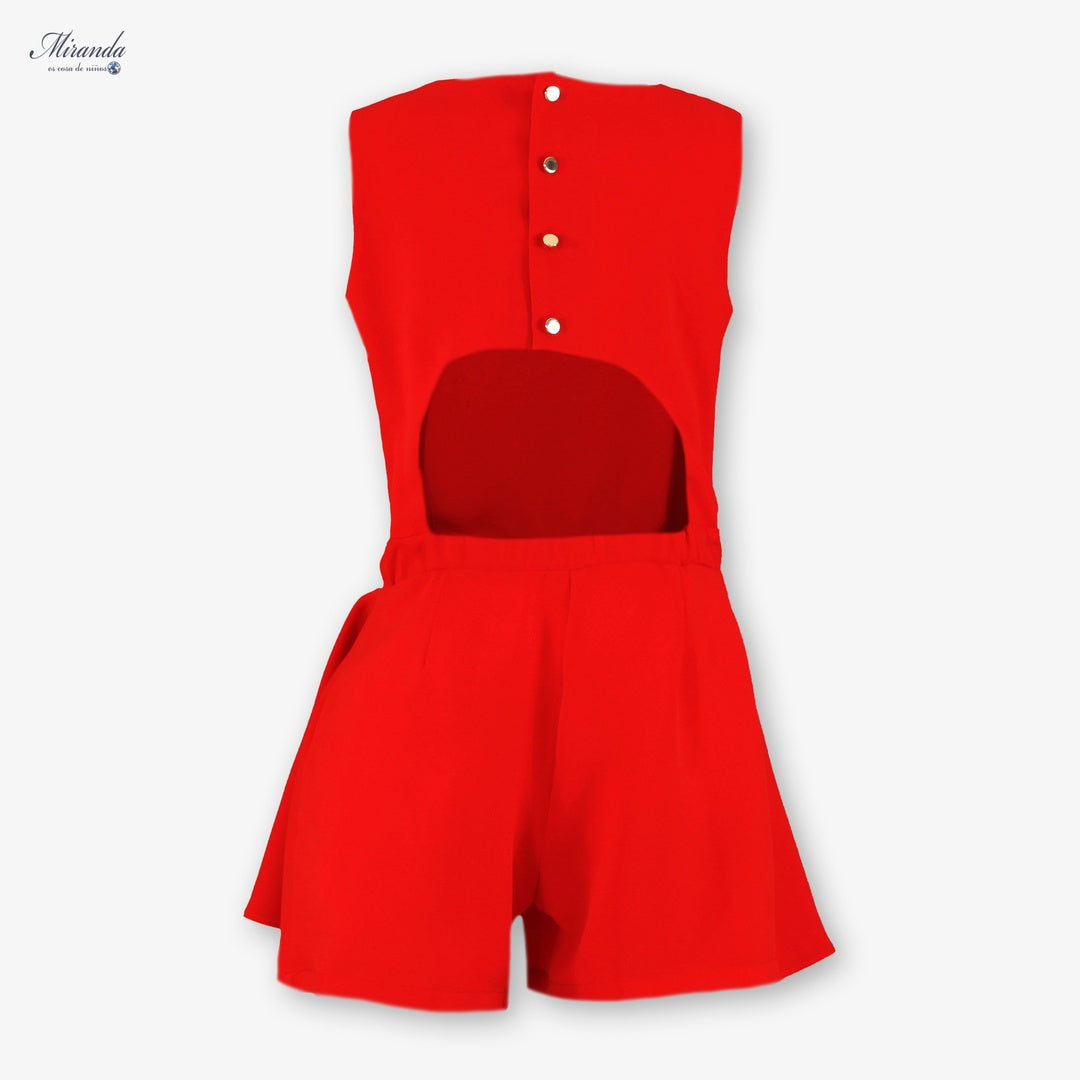 Mono niña rojo Miranda 0312