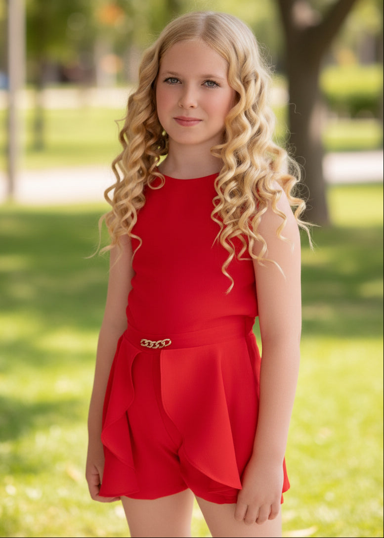 Mono niña rojo Miranda 0312