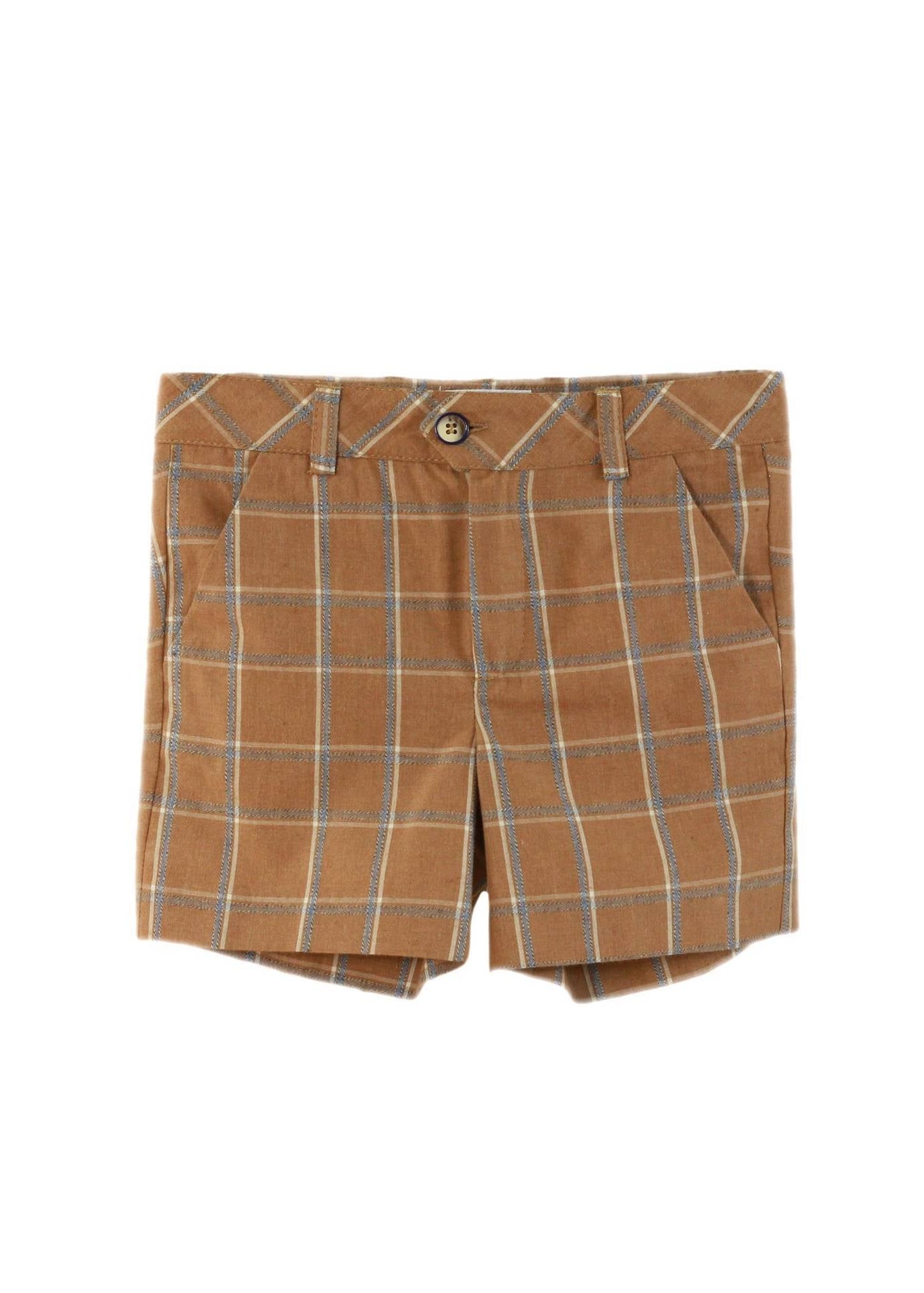 Pantalon corto cuadros Miranda 0235