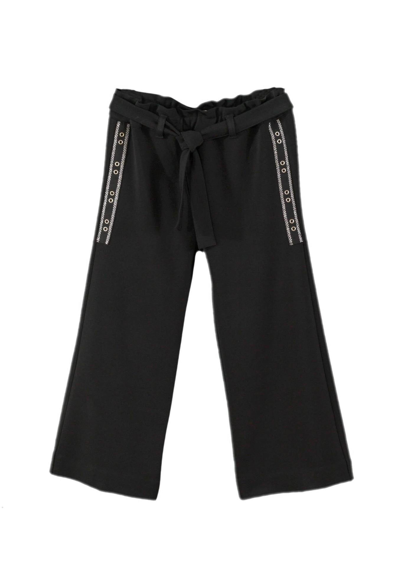 Pantalon largo negro niña Miranda 0303