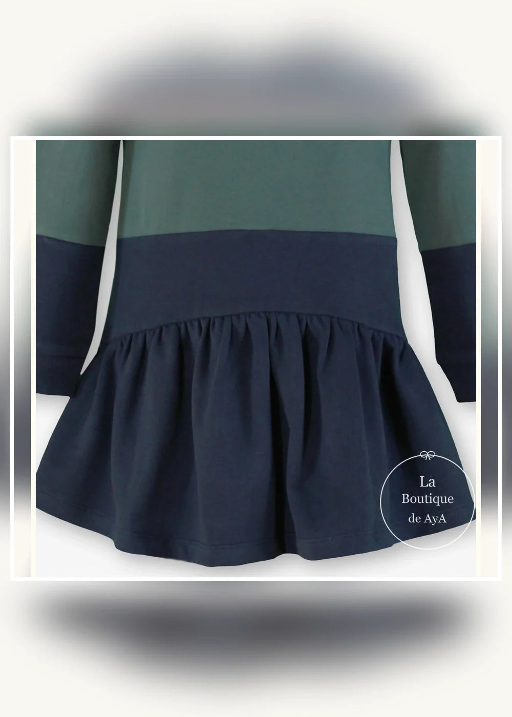 Vestido sudadera multicolor para niña Miranda 1407, imagen 5