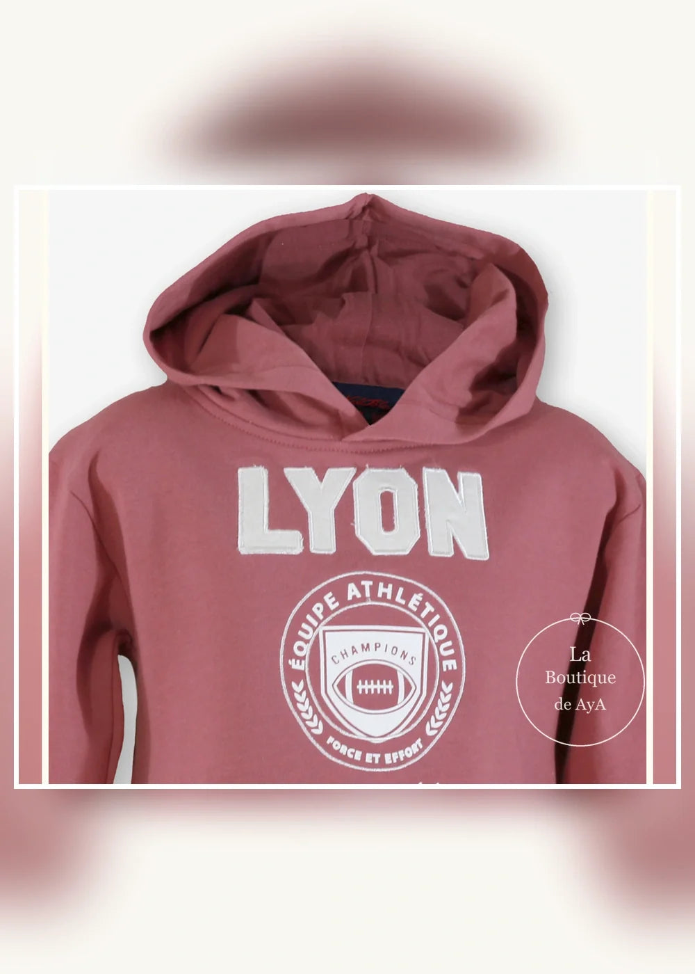Conjunto sudadera y falda rosa empolvado para niña Miranda 1410, imagen 4