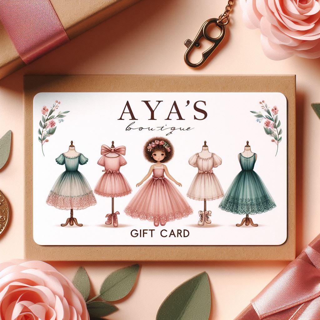 Tarjeta Regalo AyA - La boutique de AyA La boutique de AyA