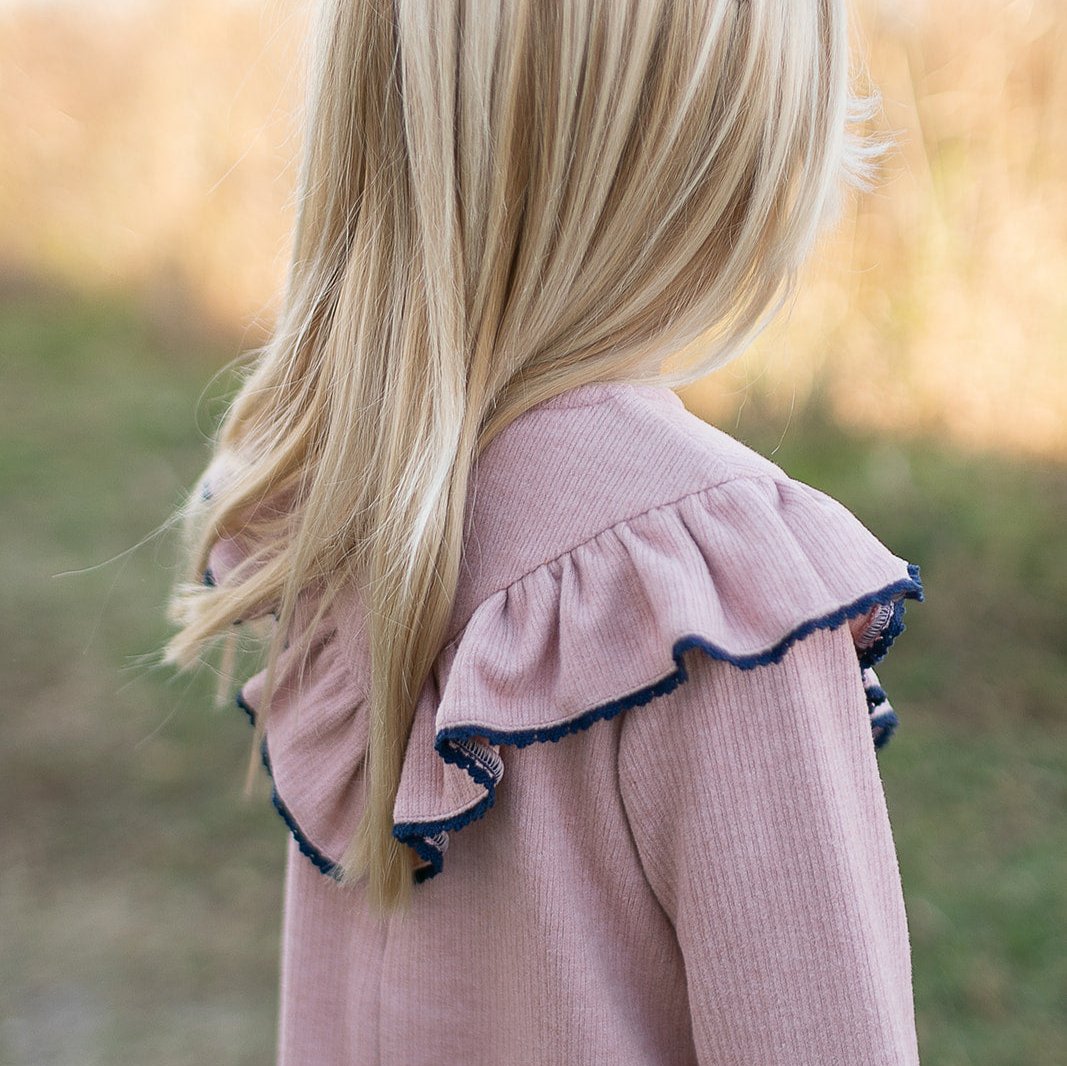 Vestido de punto Rosa para niña Coco Acqua 50332 - La boutique de AyA Coco Acqua