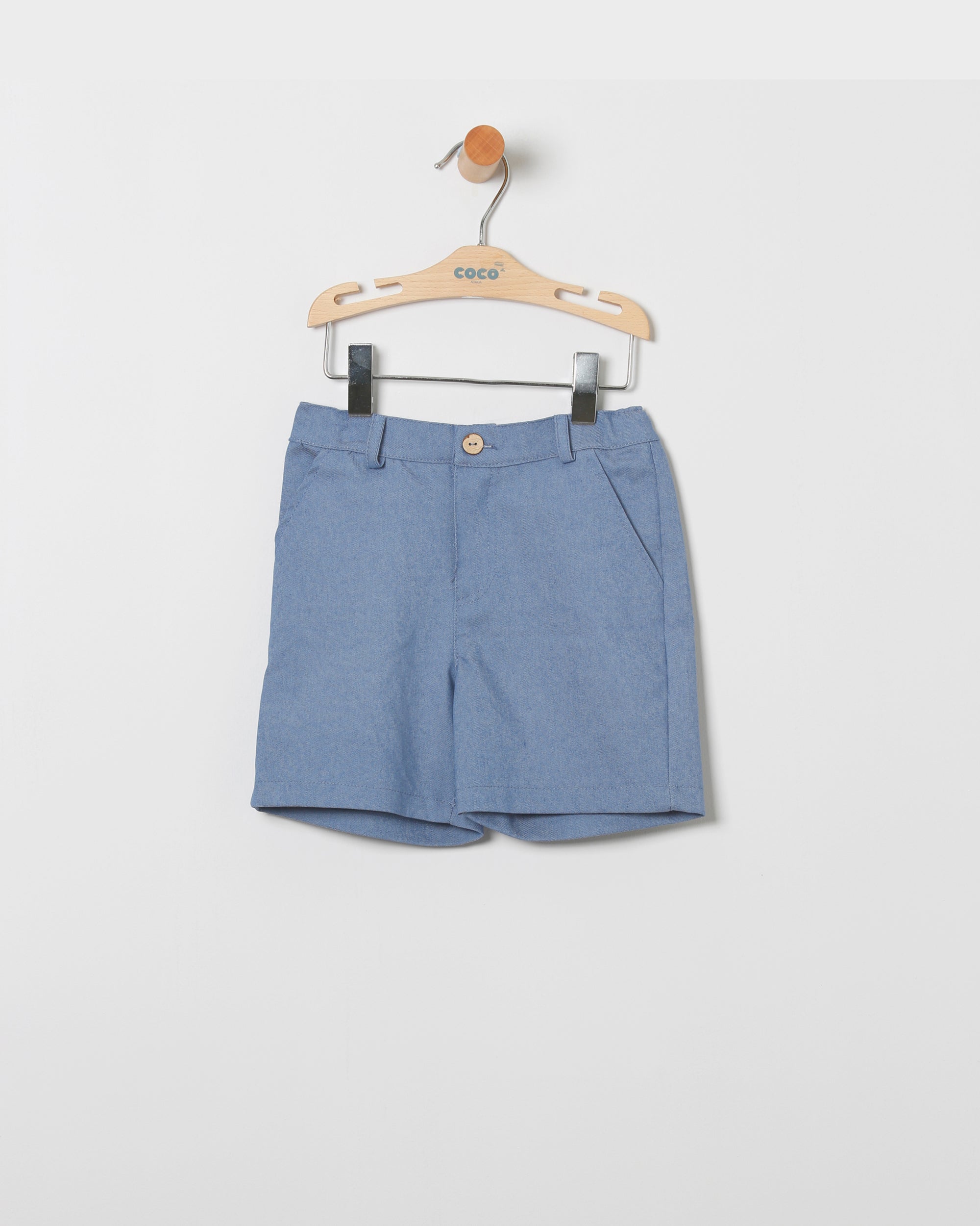 conjunto bermuda y camisa rayas multicolor coco acqua 50451
