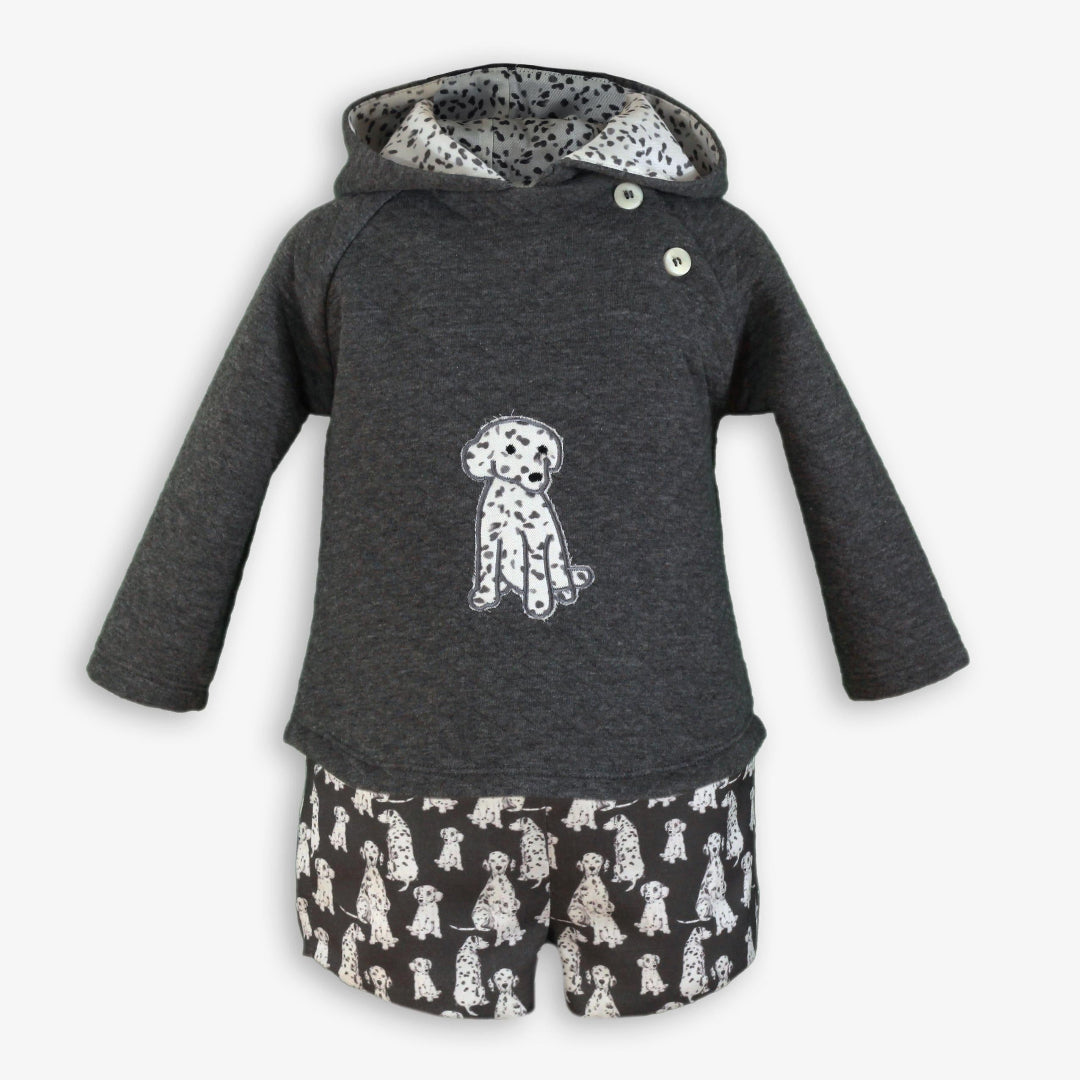 Sudadera pantalón niño gris 0510 Miranda