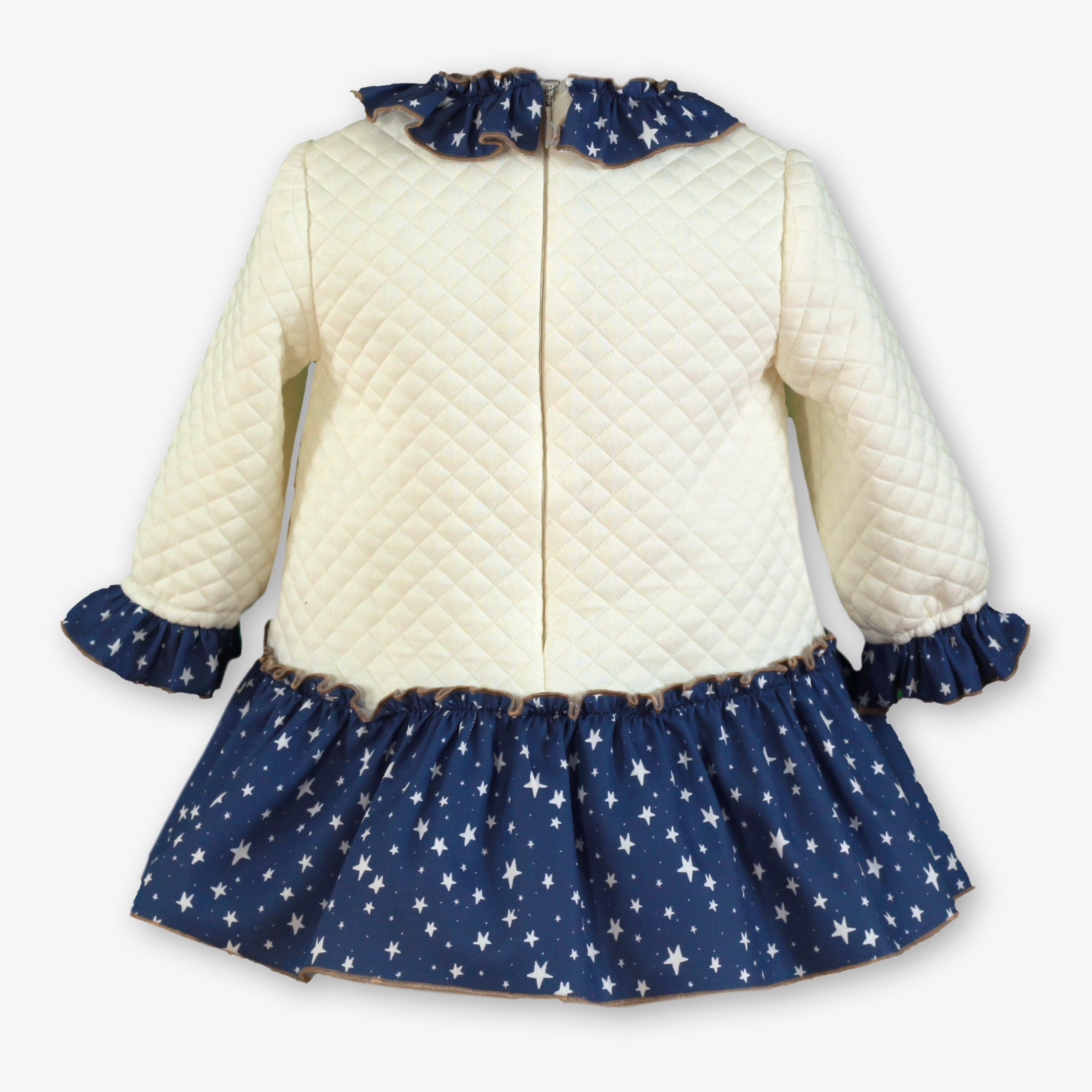 Vestido braguita bebe niña azulon Miranda 0521