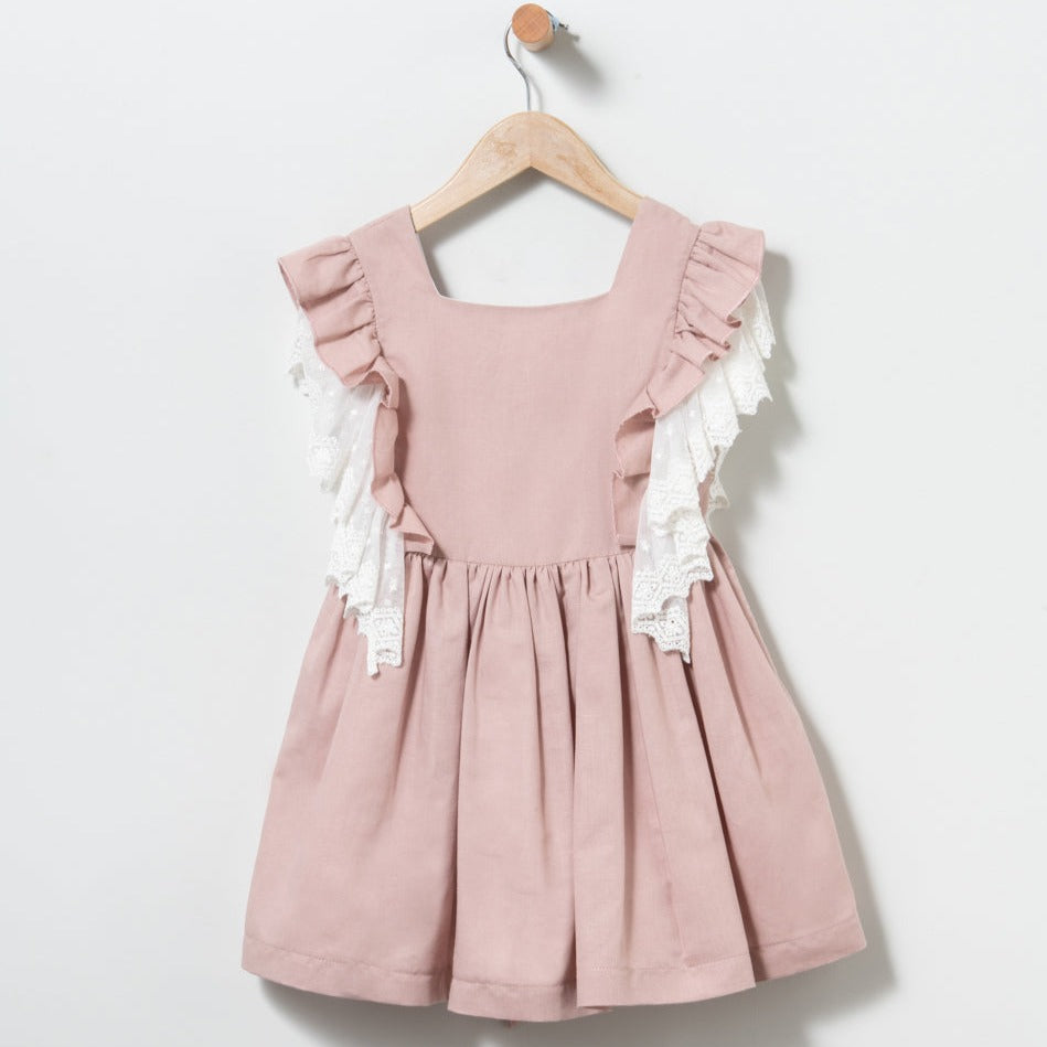 Vestido niña Vino Coco Acqua 60327 FANTASIA - La boutique de AyA Coco Acqua
