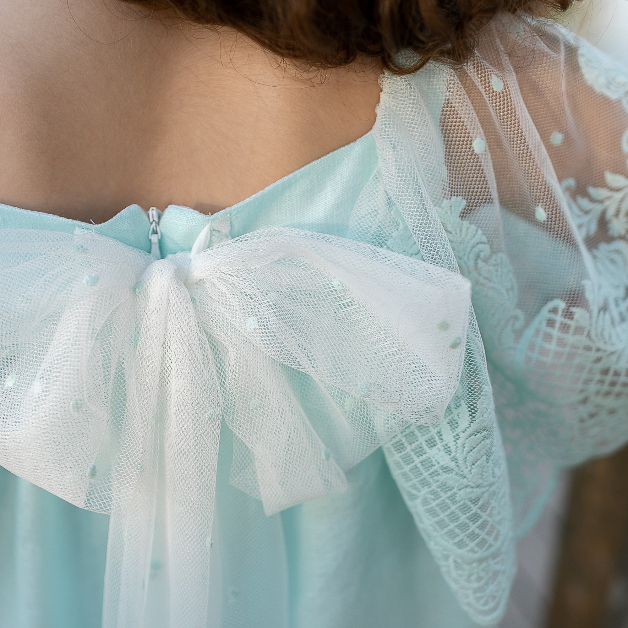 Vestido niña Coco Acqua 60332 CARIBE - La boutique de AyA