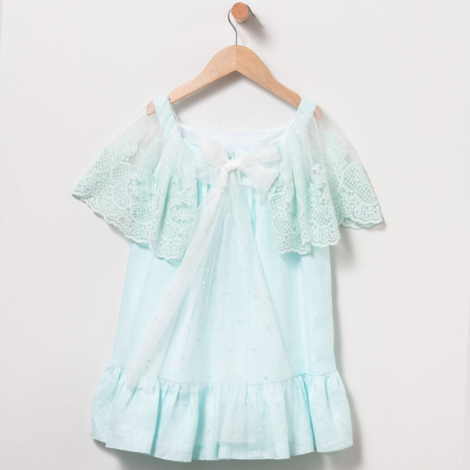 Vestido niña Coco Acqua 60332 CARIBE - La boutique de AyA