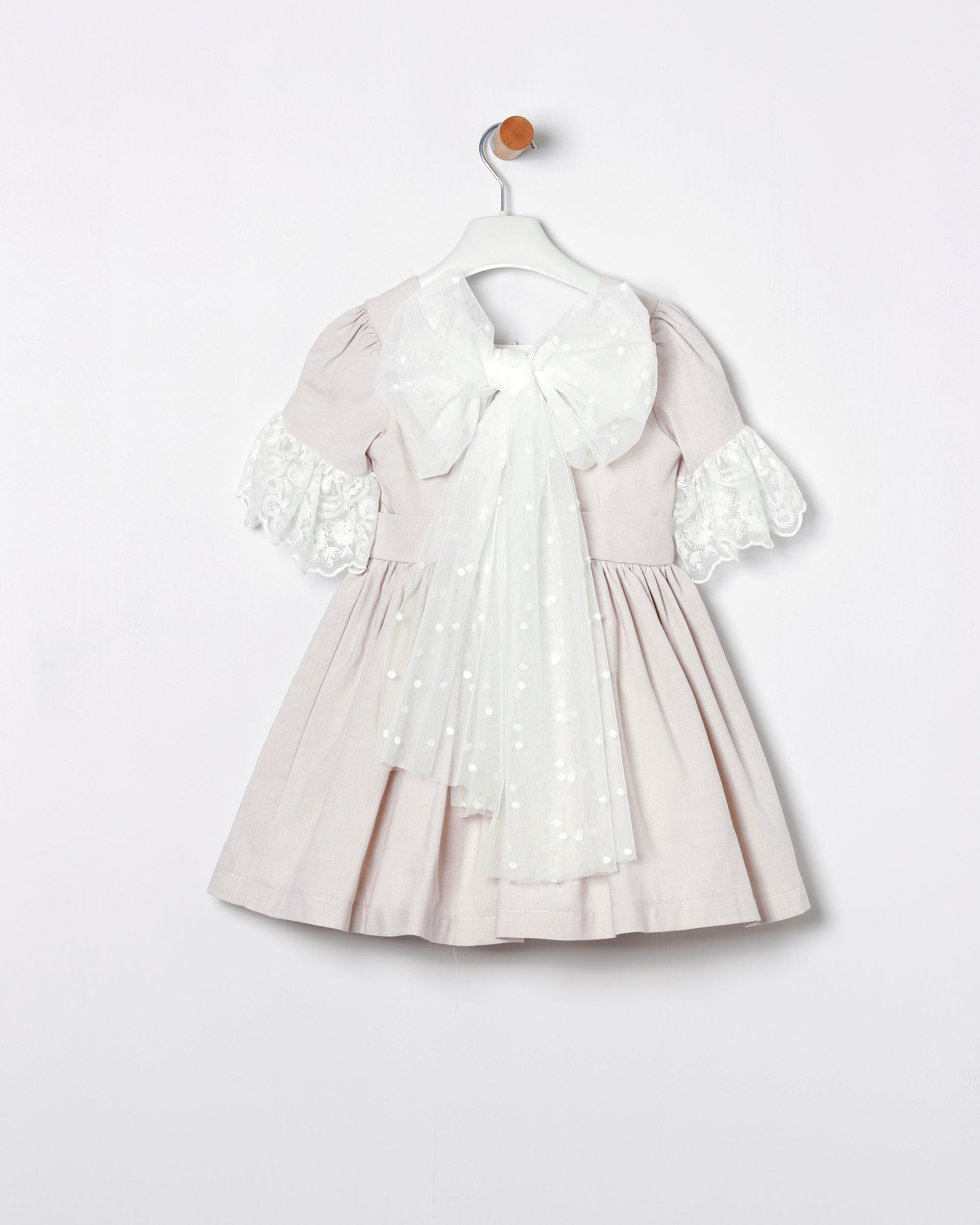 Vestido niña Chambray tostado Coco Acqua 60411 - La boutique de AyA Coco Acqua
