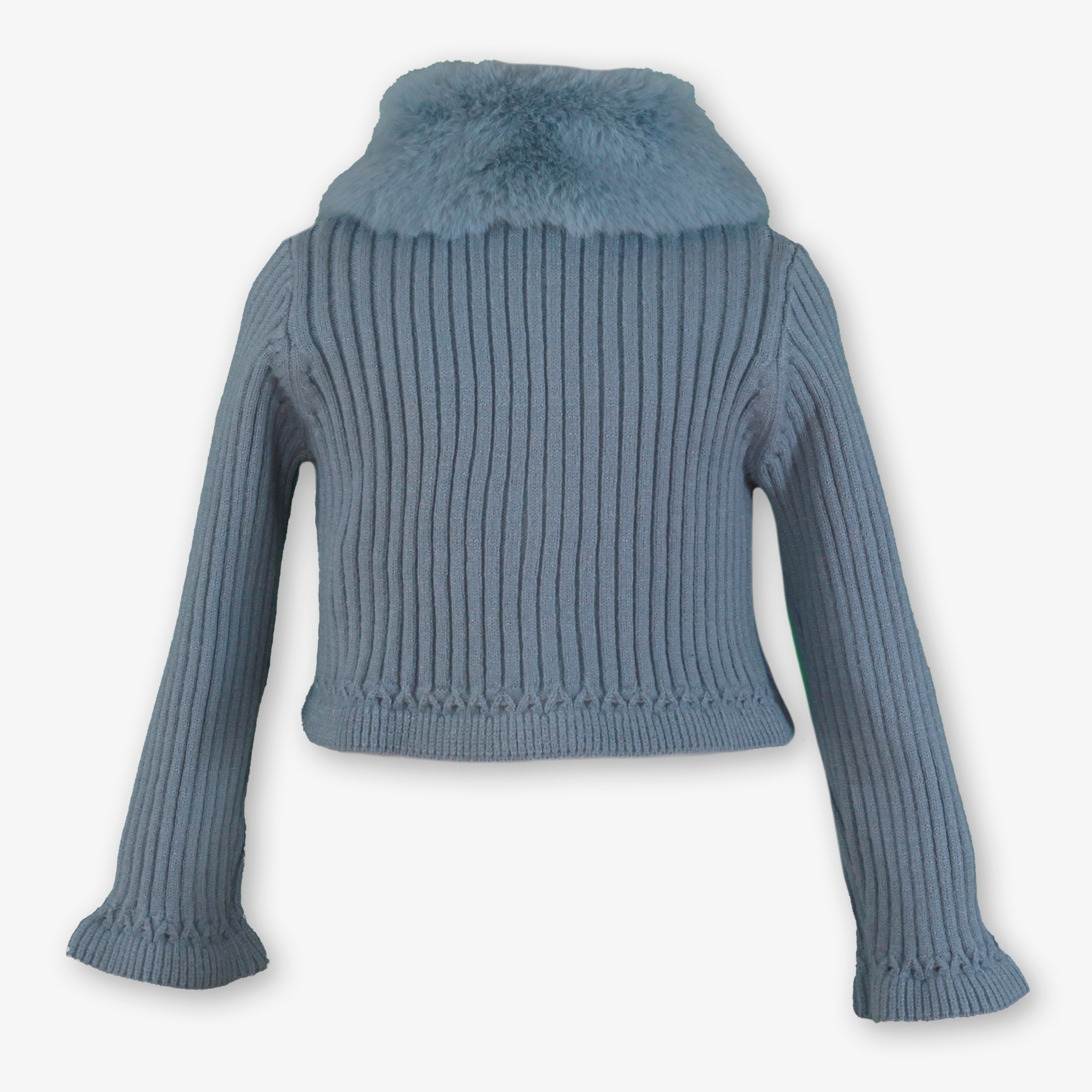 Chaqueta infantil niña punto azul miranda 0620