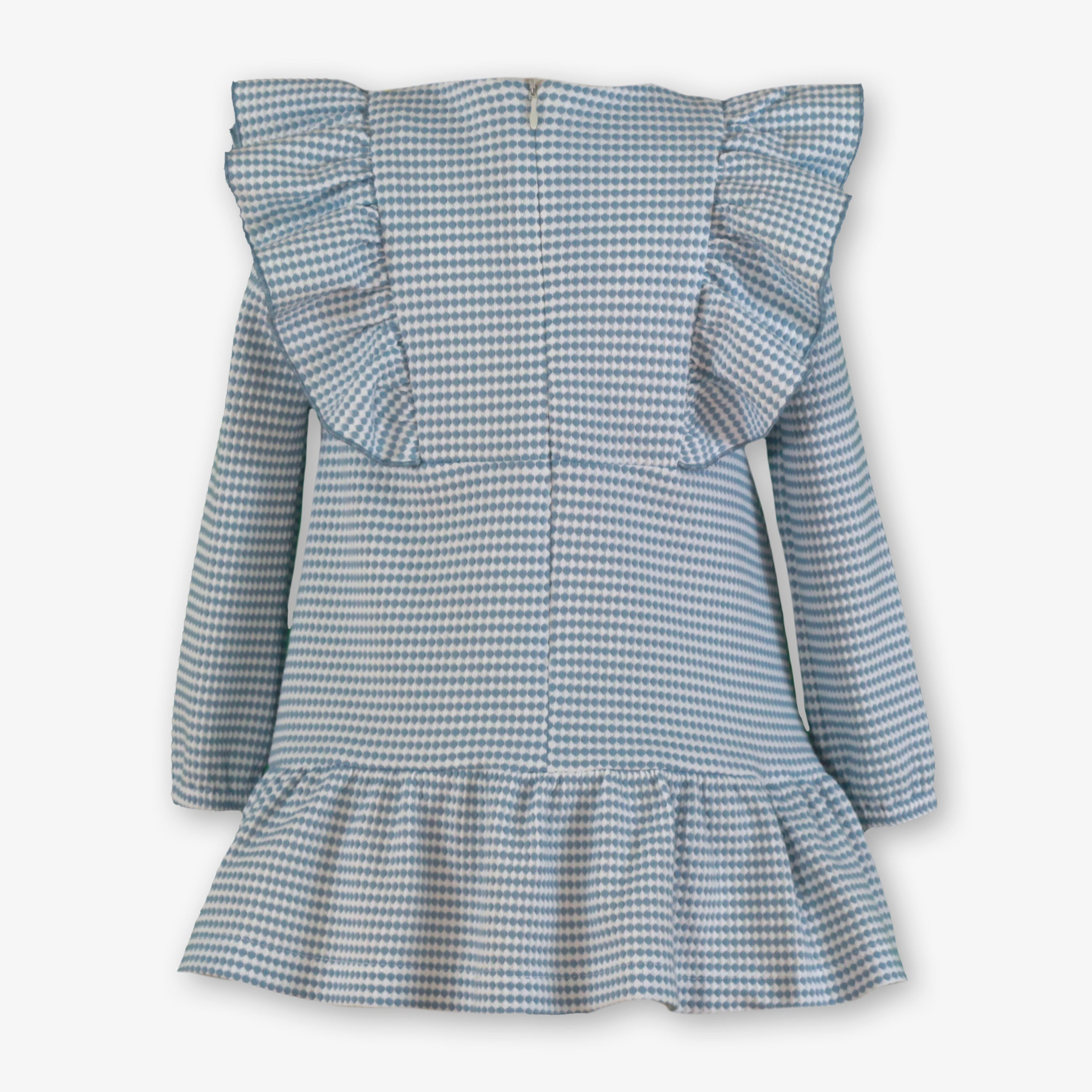 Vestido infantil niña azul Miranda 0620