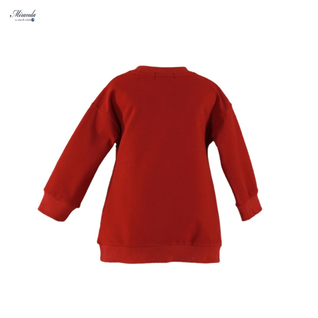 Vestido niña Miranda tipo sudadera 0620 - La boutique de AyA Miranda