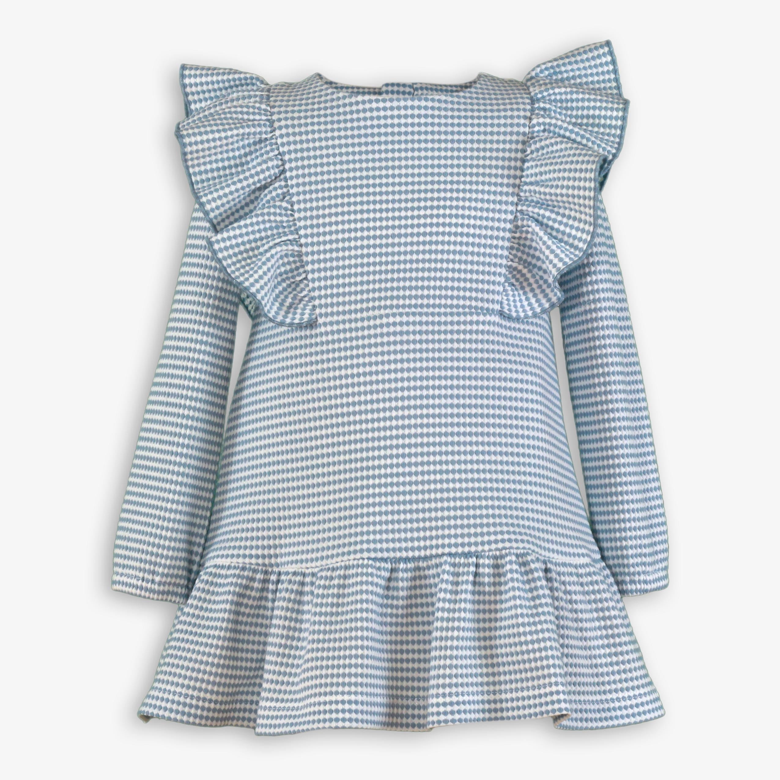 Vestido infantil niña azul Miranda 0620
