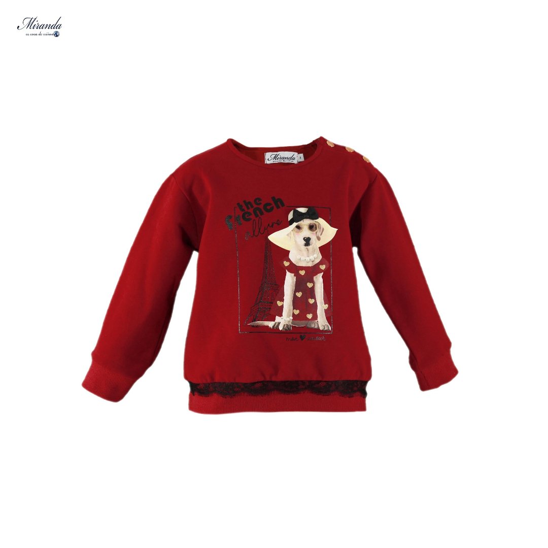 Conjunto niña sudadera y pantalon Miranda 0621 - La boutique de AyA Miranda