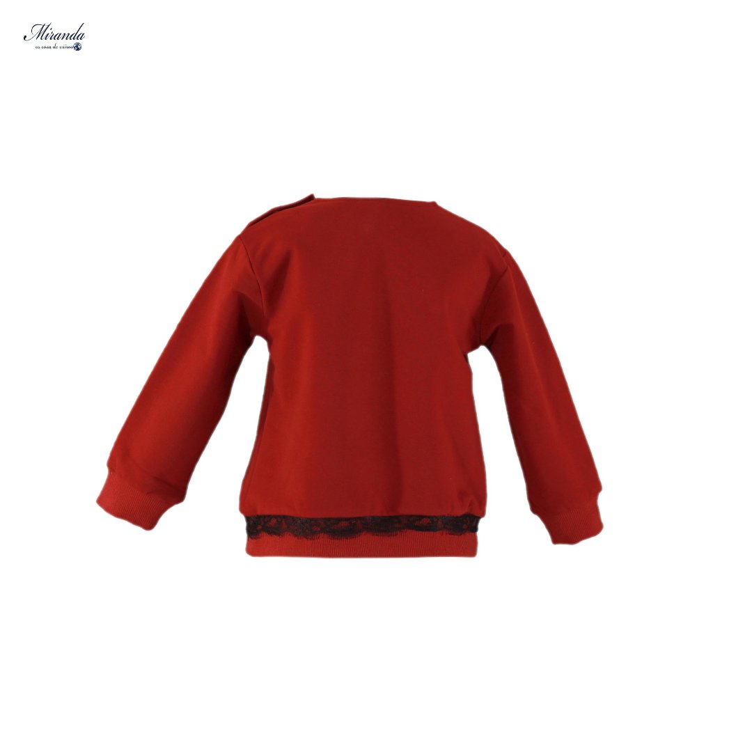 Conjunto niña sudadera y pantalon Miranda 0621 - La boutique de AyA Miranda