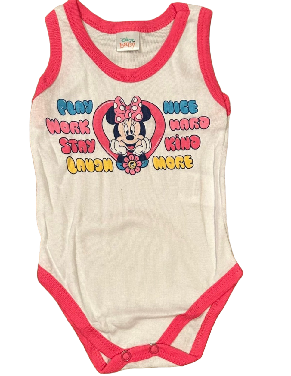 Pack de 2 bodys Disney Minnie Mouse niña WF8053 - La boutique de AyA Disney