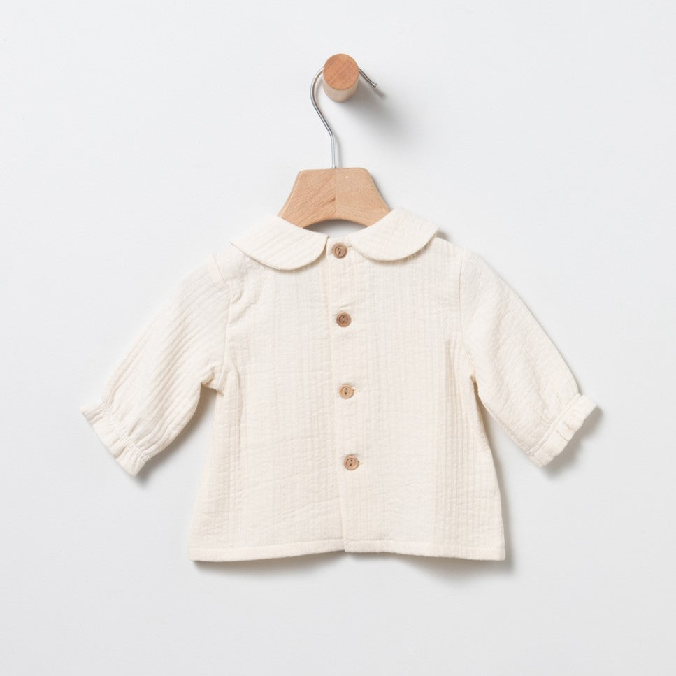 Conjunto de bebé niño con ranita de pana en gris CocoAcqua 80306 - La boutique de AyA Coco Acqua