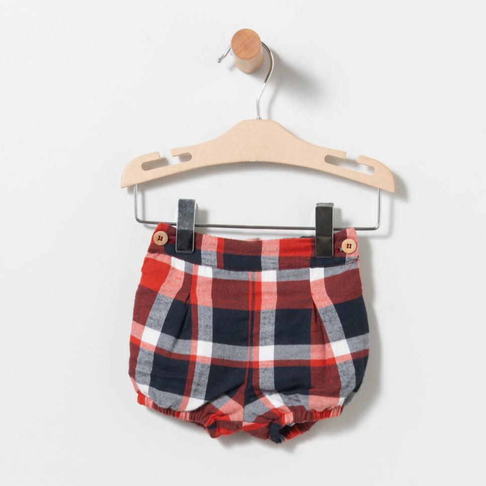 Jersey mas blomer bebe cuadritos rojo Coco Acqua 80516 - La boutique de AyA Coco Acqua