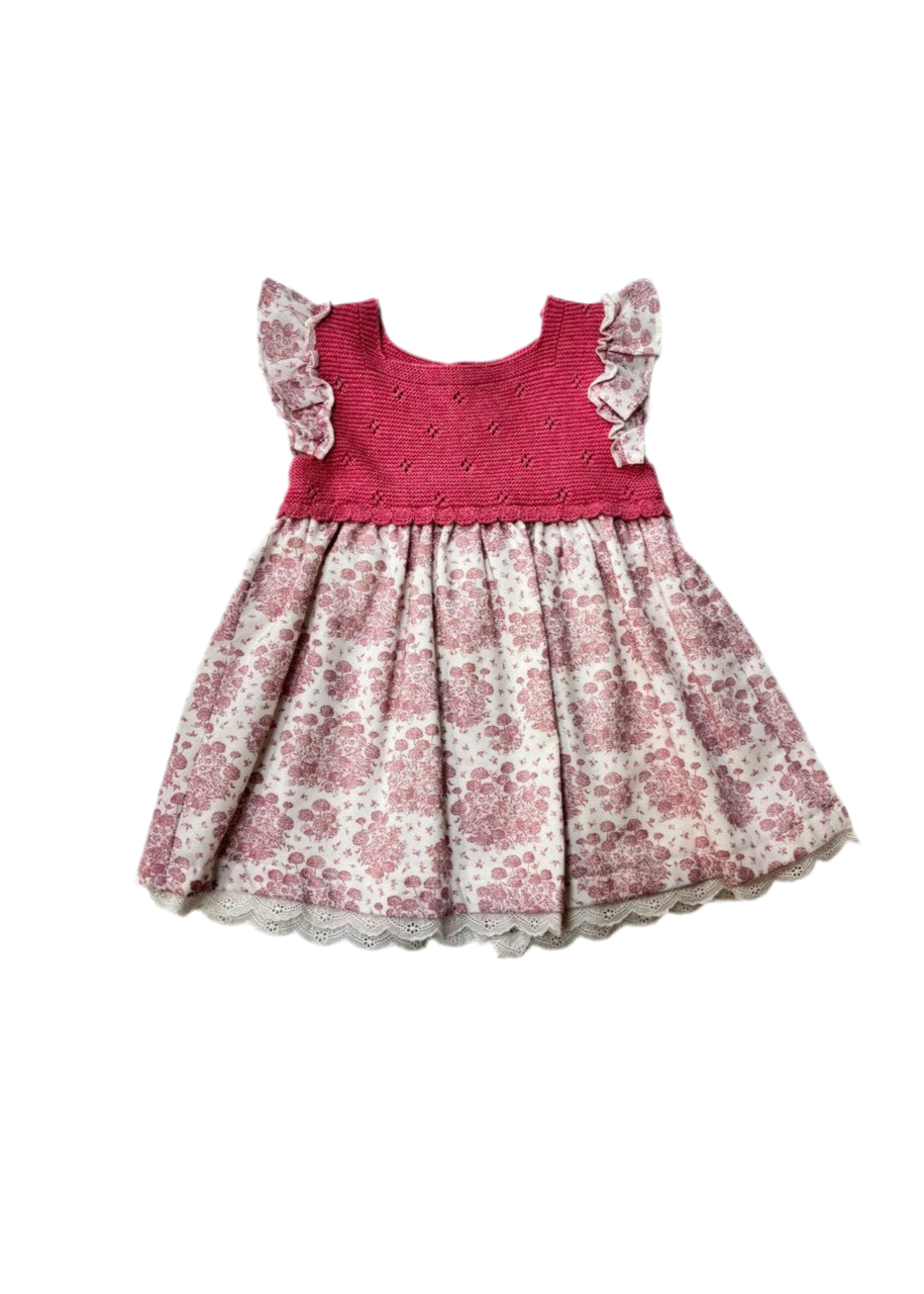 Vestido rosa empolvado Martin Aranda 30041