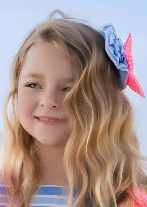 Diadema pinza infantil niña 0617