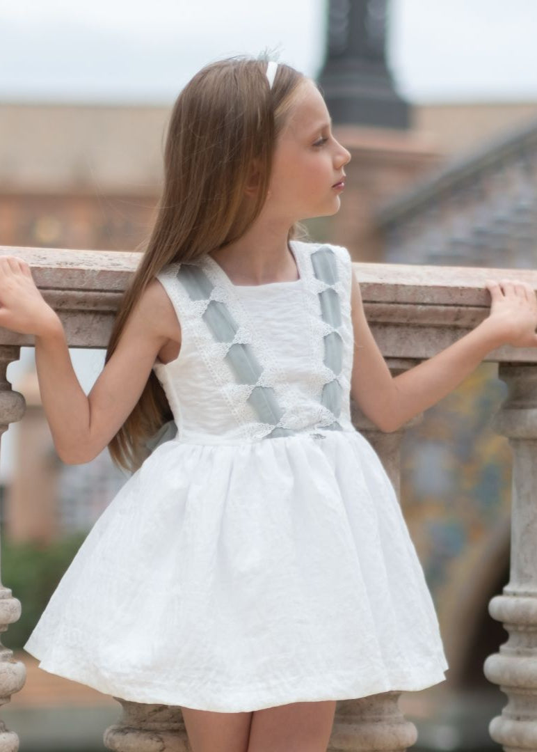 Vestido niña Ceremonia verde Nekenia 2521813 - La boutique de AyA Nekenia