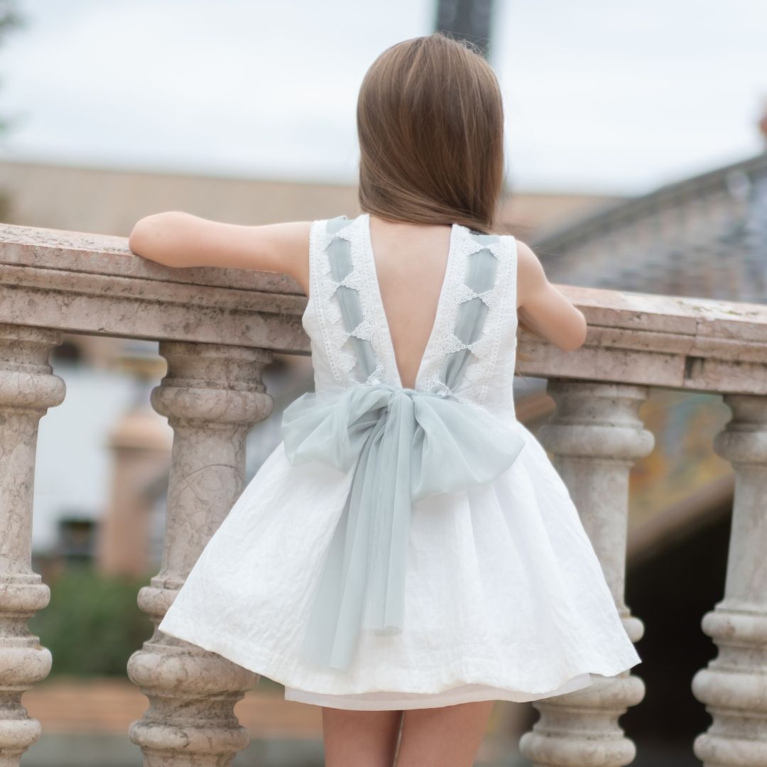 Vestido niña Ceremonia verde Nekenia 2521813 - La boutique de AyA Nekenia