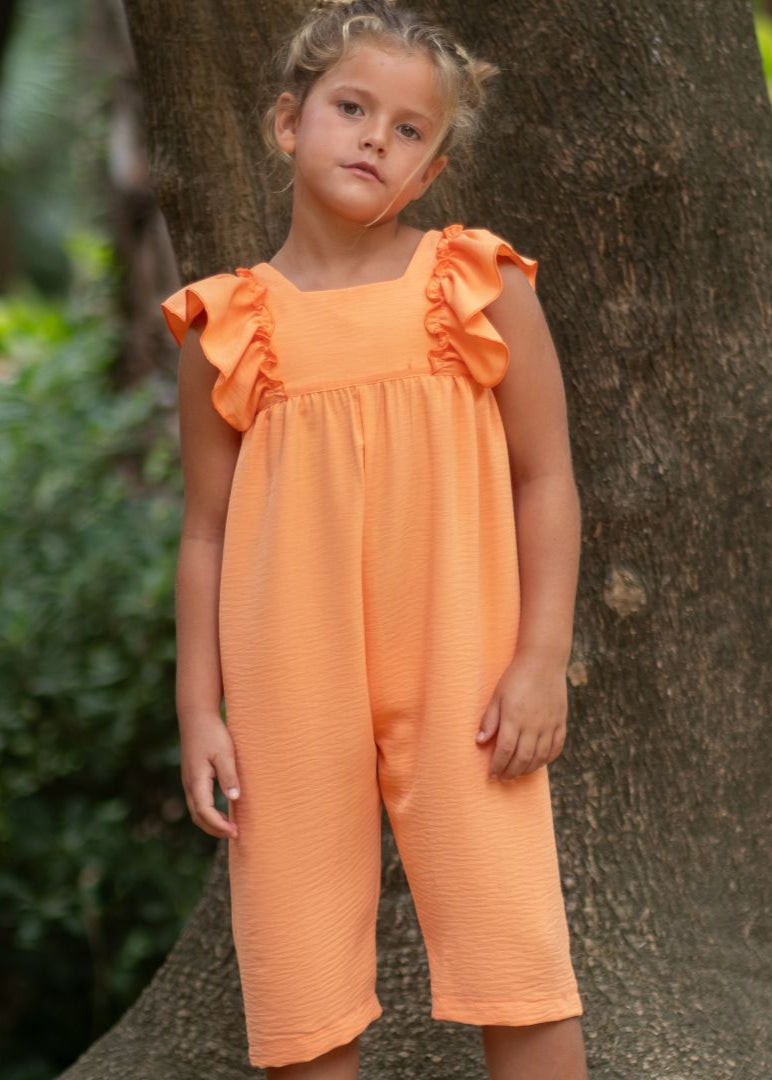 Mono liso volantes niña Vera 25VP04 - La boutique de AyA Vera