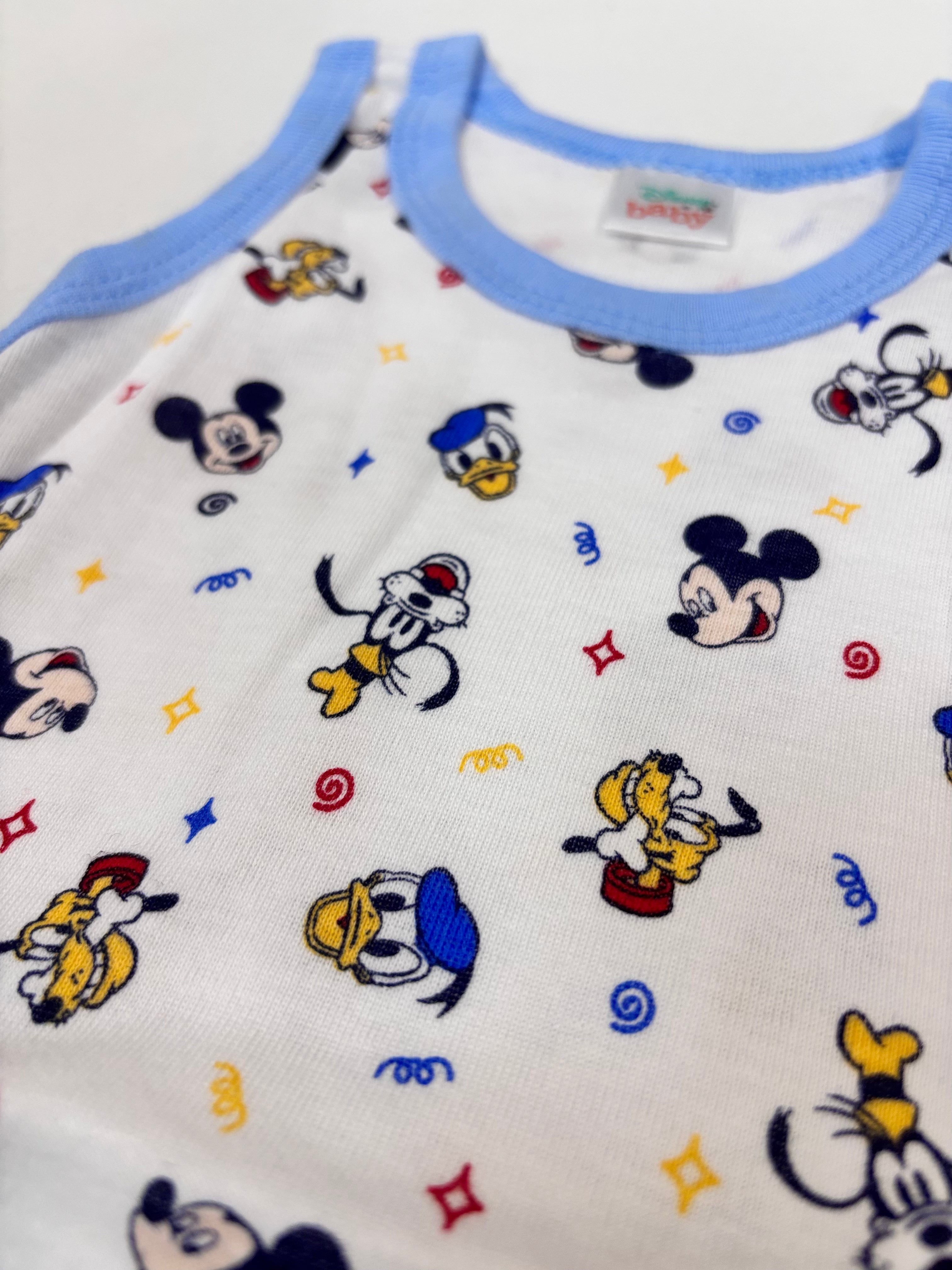 Pacote de 2 macacões infantis Disney Mickey Mouse WF8049