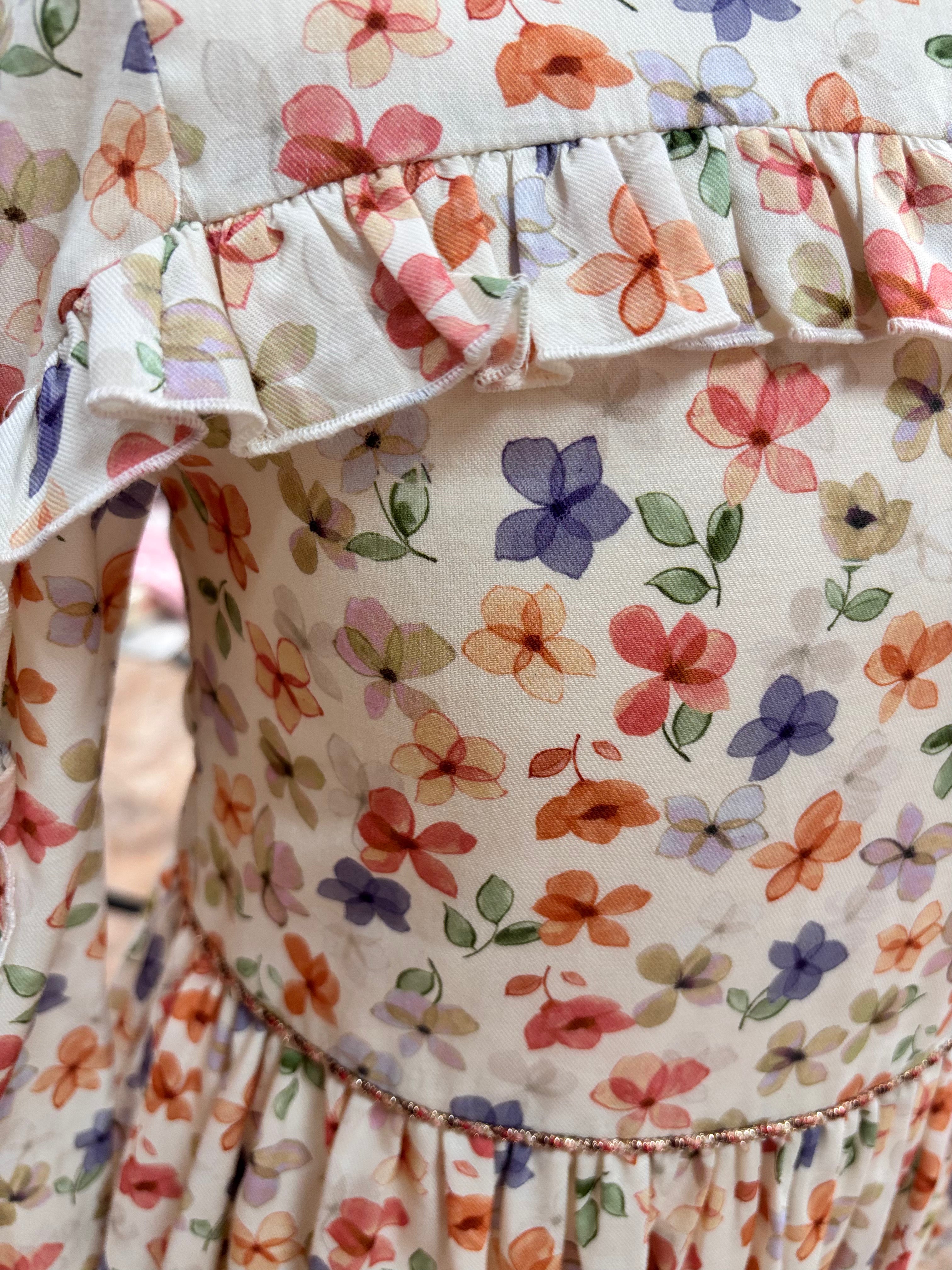 Vestido floral Miranda 0337