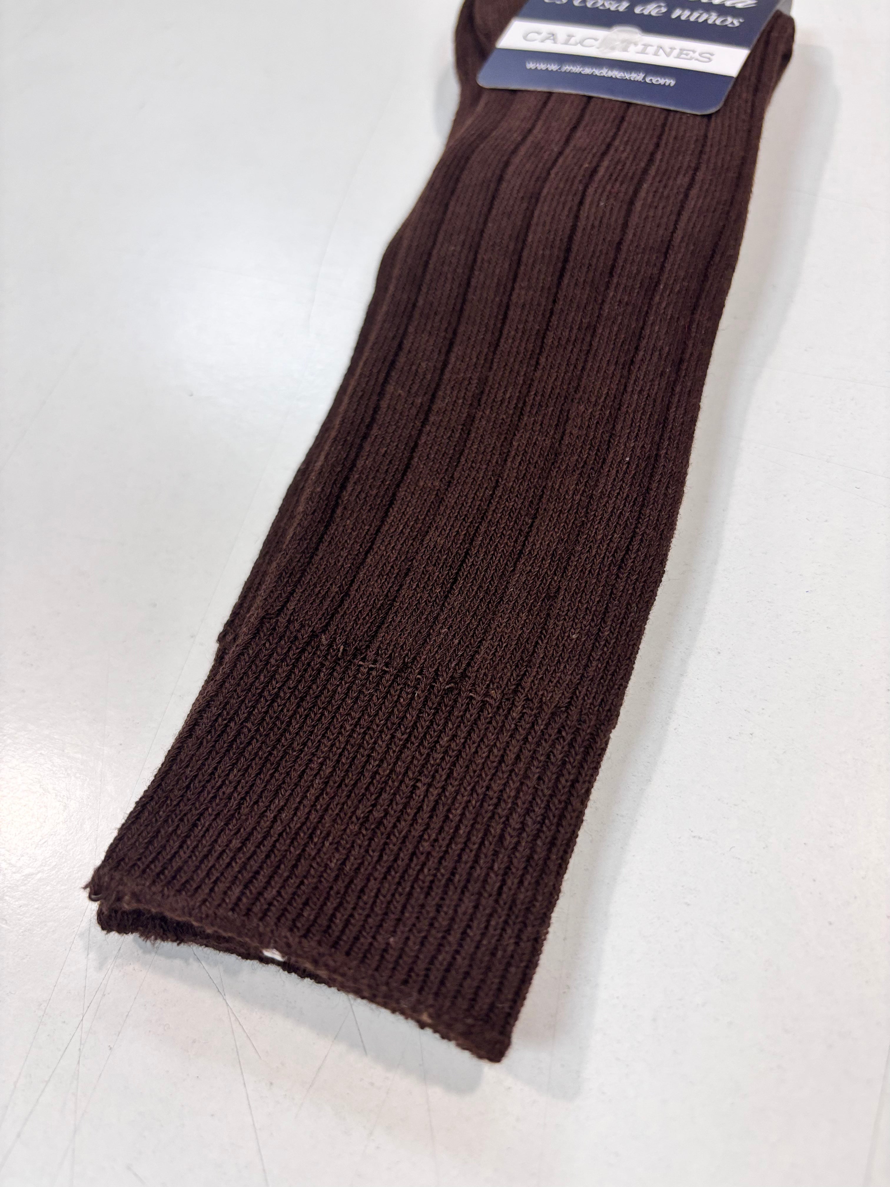Calcetin canale niño marron Miranda 1504