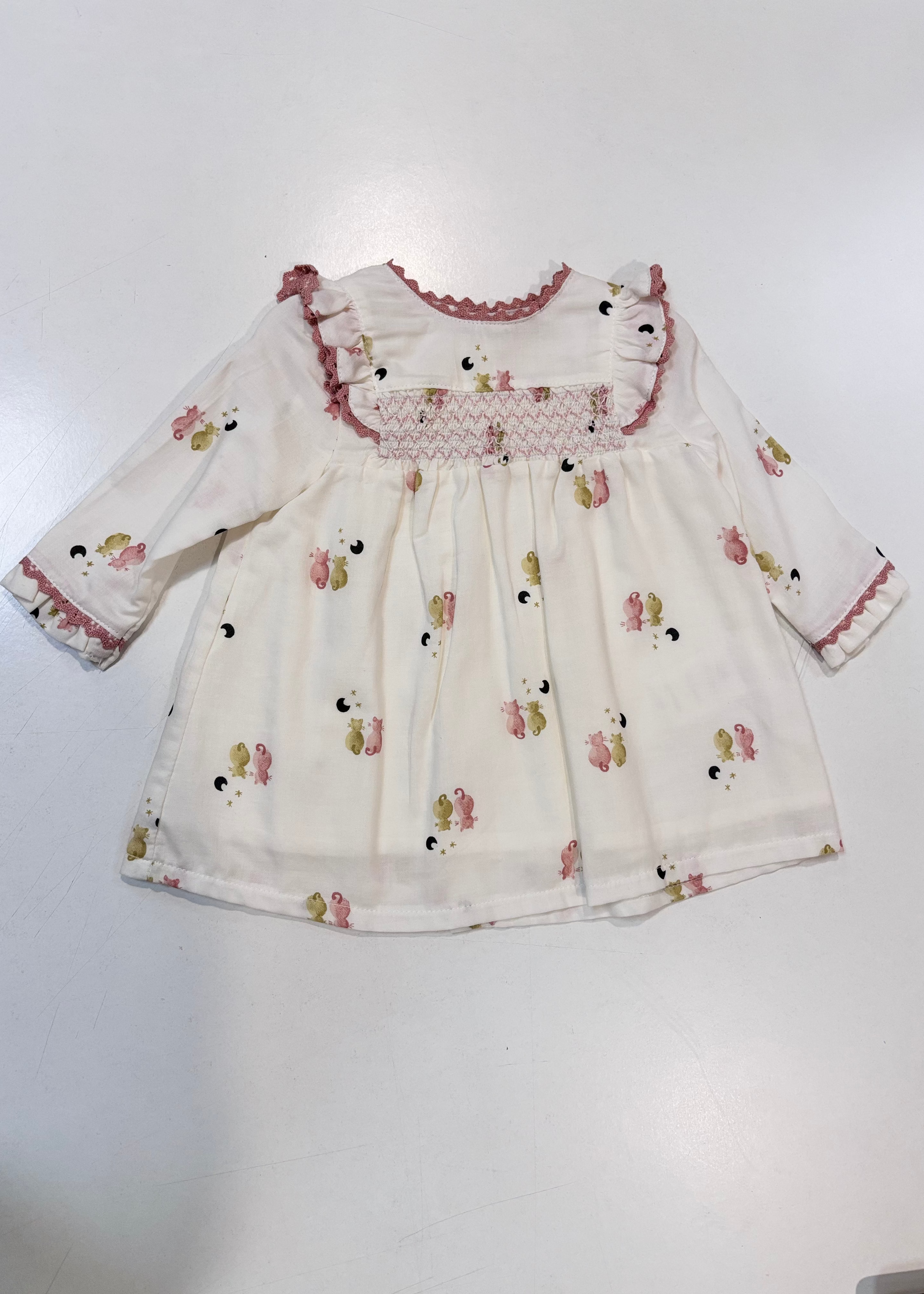 Vestido gatitos coco acqua 70755